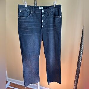J. Crew Billie demi-boot crop Jean, 31
